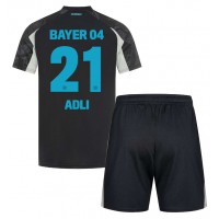 Bayer Leverkusen Amine Adli #21 Replika babykläder Tredjeställ Barn 2024-25 Kortärmad (+ korta byxor)